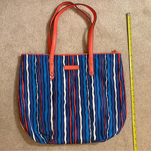 Vera Bradley Preppy Poly Satchel - Picture 6 of 8